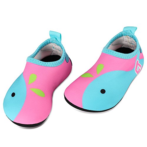 TAGVO Zapatos de Agua Baby Girl Girl, Zapatos de natación de Calcetines Aqua Swim Calzados Descalzos para Piscina de Playa