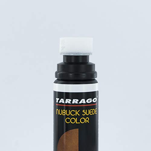 Tarrago | Nubuck Suede Color 75ml | Renovador de Color para Ante y Nobuck (Marrón Oscuro 06)