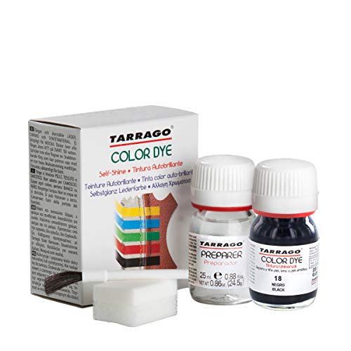 Tarrago | Self Shine Color Dye 25 ml | Tintura Autobrillante para Zapatos y Accesorios | Cubre Rozaduras y Desgastes del Calzado