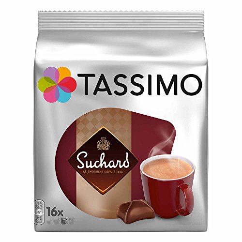 Tassimo Suchard Especialidad de Cacao, Paquete de 2, 2 x 16 T-Discs