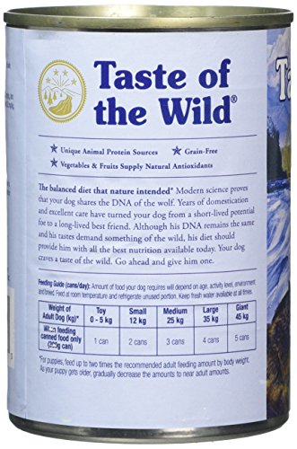 Taste Of The Wild Alimentacion Humeda con Salmon pack de 12 x390 gr Pacific Stream