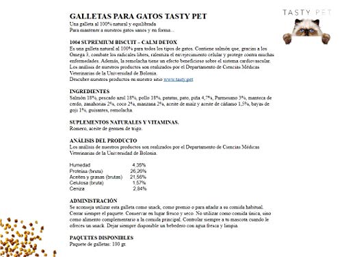 Tasty Pet Galletas para Gatos 400 g