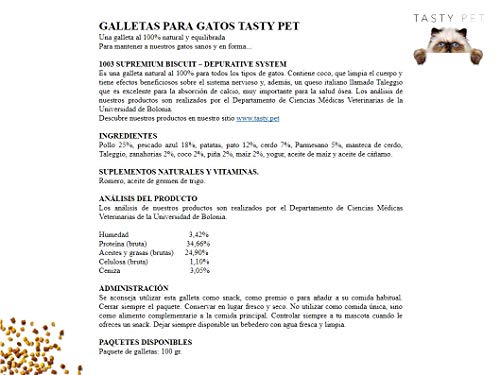 Tasty Pet Galletas para Gatos 400 g