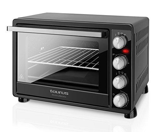 Taurus Horizon 45 - Horno Electrico, 2000 W, Acero 18/10, Negro