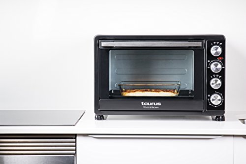 Taurus Horizon 45 - Horno Electrico, 2000 W, Acero 18/10, Negro