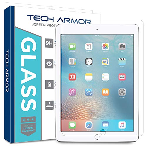 Tech Armor - Protector de pantalla para iPad Pro (9,7") de Apple - Cristal blindado