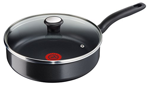 Tefal 280979 Tapa para sartenes, acero inoxidable y plástico, 32 cm