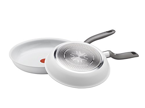 Tefal C90806 Sartén, con Revestimiento de cerámica, Blanco