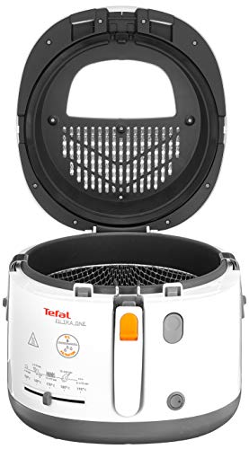 Tefal Filtra One FF1631 Freidora, 1900 W, 1.2 Kilos, Aluminio, Blanco