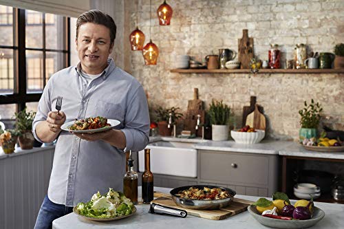 Tefal Ingenio Jamie Oliver L95691 Juego de ollas y sartenes, Acero Inoxidable