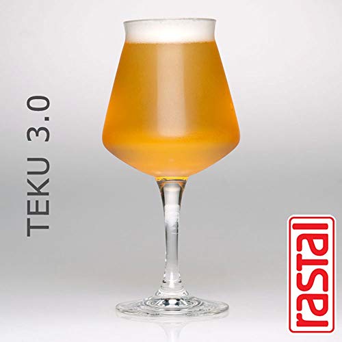 Teku 3.0 - Juego de 6 copas para catas de cerveza, de Rastal, transparentes