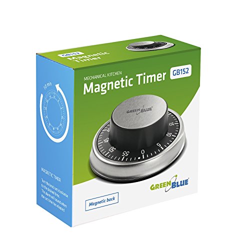 Temporizador minutero timer de cocina mecánico con imán magnético cronómetro Green Blue 60 minutos imagen cerradura caja fuerte