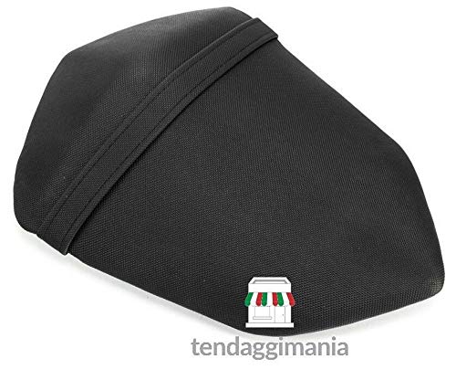 Tendedero de piel sintética antideslizante, color negro, de alta calidad, para sillín, banco, coche, moto, gimnasio, elástico, con grano medio, 140 cm de altura, se vende por metros