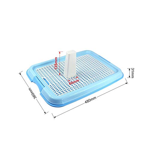 Tenedor de almohadilla de malla del entrenamiento de la bandeja de retrete pequeño del perro de perrito pequeño para el uso de interior