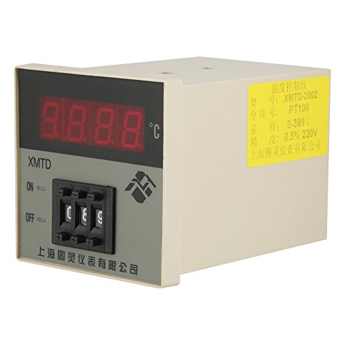 Termóstato del microordenador del regulador de temperatura del PID de XMTD-2002 Digitaces 220V 0-399 ℃ Todo-uso con la función de la protección del retraso del sensor