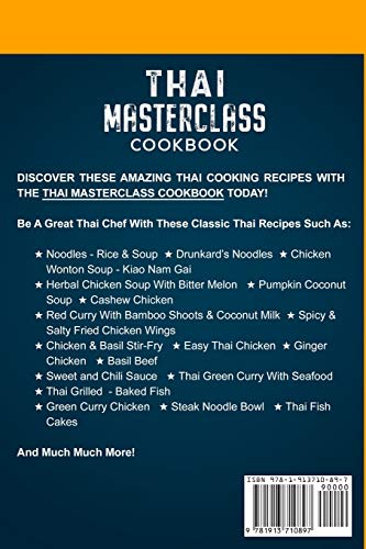 Thai Cookbook: Thai Masterclass Cookbook - Simple Thai Recipes With a Twist