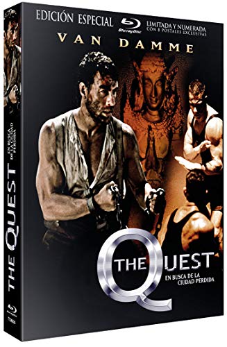 The Quest (En Busca de la Ciudad Perdida) BD 1996 Edición Especial con Funda y 8 Postales [Blu-ray]