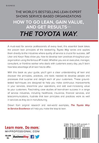 The Toyota Way to Service Excellence: Lean Transformation in Service Organizations