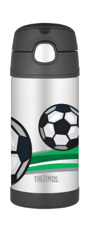 THERMOS - Cantimplora (355 ml), diseño de fútbol