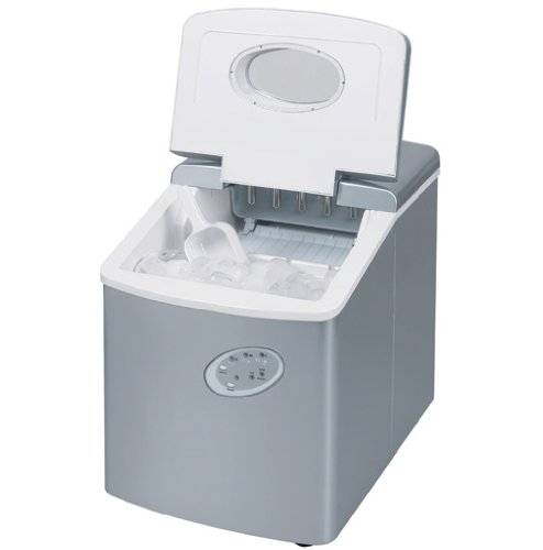 Think Gizmos Maquina de hielo casera - La mejor fabricadora de cubitos de hielo para casa - Maquina de hielo portátil - Produce 15kg de cubitos de hielo en 24 horas - ¡Disfrute bebidas on-the-rocks!