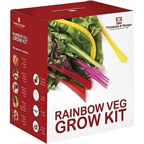 Thompson & Morgan Cultivo Kits Regalo Cajas - Arcoiris Vegetal