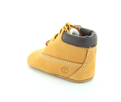 Timberland - Patucos y casquillo para bebés, Multicolor (Amarillo/ Blanco), 17