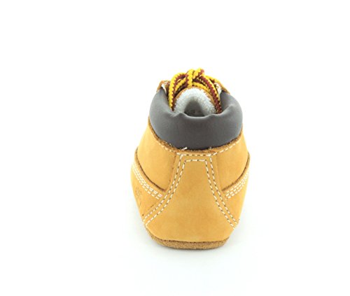 Timberland - Patucos y casquillo para bebés, Multicolor (Amarillo/ Blanco), 17