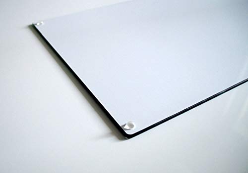 TMK | Placa para cubrir fogones 60 x 52 de una sola pieza de cristal para cocina eléctrica de inducción, protección contra salpicaduras, tabla de cortar especias