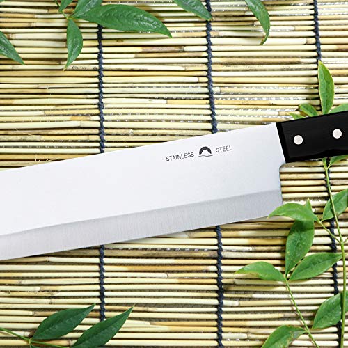Tojiro Cuchillo Cucina Japones 345mm - Cuchillos Profesionales Grande Uso Multiple