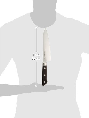 Tojiro Cuchillo Japones Chef 18 cm - Cuchillos da Cucina Profesionales - 3 Capas VG10 Dp Série