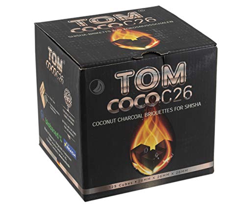 Tom Cococha Cococha coco de carbón C26 para Shisha 2 kg