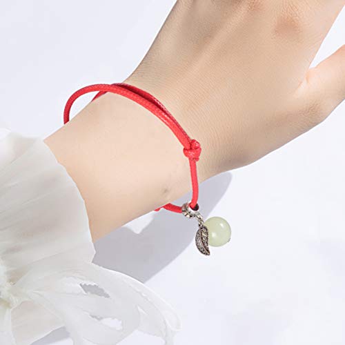 TomaiBaby 6 Piezas Que Brillan en La Oscuridad Pulsera Pulseras Ajustables Brazalete de Muñeca para Hombres Mujeres Amante Regalo de La Joyería Favor Color Mezclado