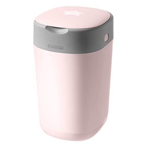 Tommee Tippee Sangenic Sistema avanzado para desechar pañales Twist & Click, Rosa