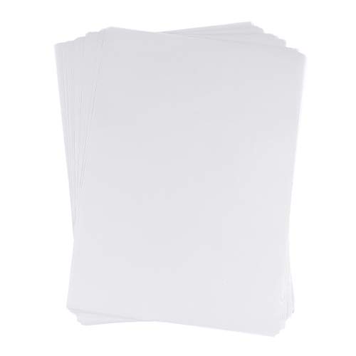 TOPBATHY - 100 hojas de papel de pergamino a prueba de aceite desechables, laminación antigrasa, antiadherente, para cestas, papel para hornear, 26 x 30 cm