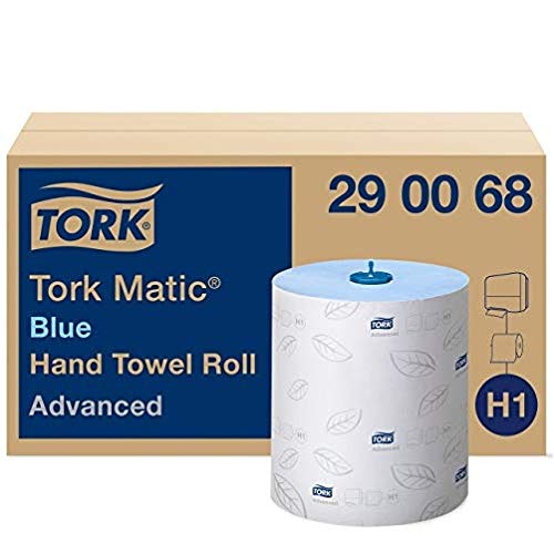 Tork 290068 - Pack de 6 rollos de papel absorbente, 2 capas, 6 x 150 m, color blanco