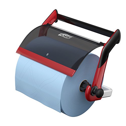 Tork 652108 Dispensador de Papel de Secado, Rojo/Negro