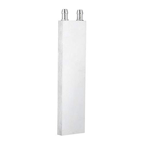 Tosuny CPU Bloque de Enfriamiento de Agua de Aluminio, Disipador de Calor de Aleación, Enfriador de Líquido de Enfriamiento para Ordenador(40x200mm)