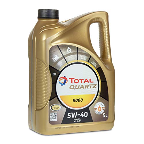 Total 3425901019277 Aceite DE Motor Quartz 9000 Energy 5W40 5 litros, 5L