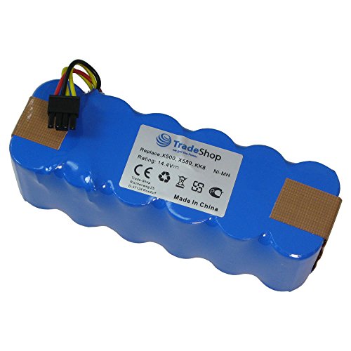 Trade de Shop Premium – Batería de Ni-Mh, 14,4 V/3000 mAh/43 Wh sustituye LP43SC2000P para Ariete briciola 2711, 2712, 2717 BRICOLA 2713, 2717 Evolution 2.0 profesional Master Robot 2712