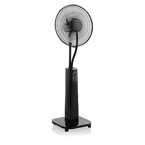 Tristar VE-5884 Ventilador Nebulizador, Función de Temporizador, Negro, 40 cm de diámetro/80 W de potencia