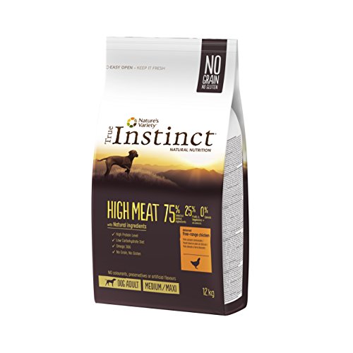 True Instinct High Meat Pienso para Perros Medium-Maxi Adulto con Pollo - 12 kg