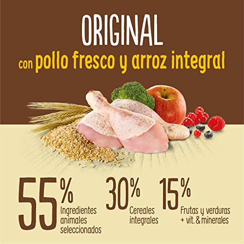 True Instinct Original Pienso para Perros Adultos Medium-Maxi con Pollo - 12 kg