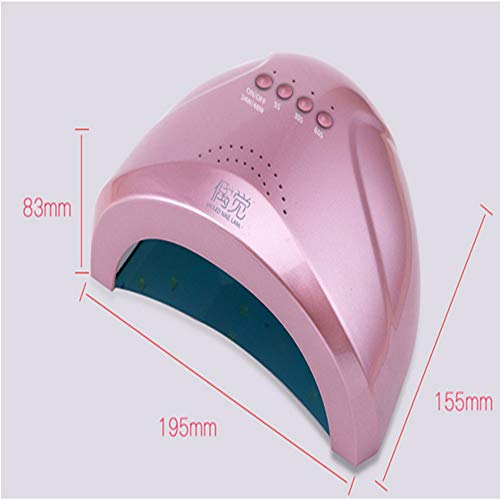 TSSM 48W LED Lámpara de Uñas Secador de Uñas Portátil ManicuraPedicura Lámpara de Curado Temporizador Más Anti-UV Guantes de Regalo Adecuado