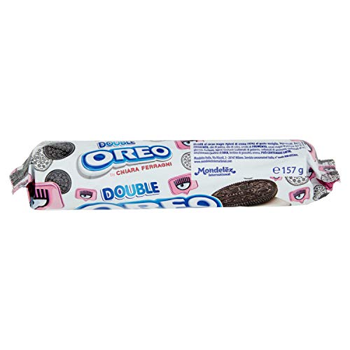 Tubo de Crema Doble Oreo - 8 Paquetes de 157 G