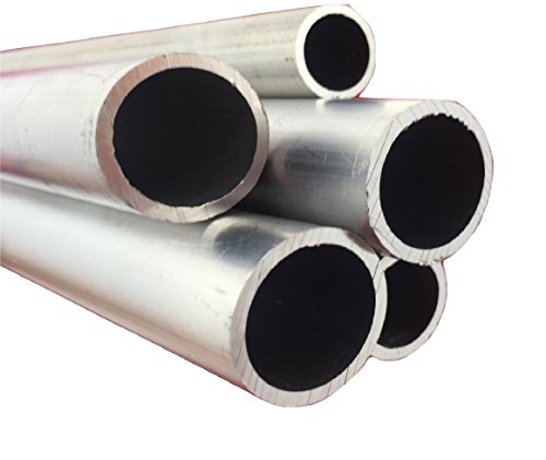 Tubo redondo de aluminio, 22 mm x 1 mm x 1000 mm, 10000
