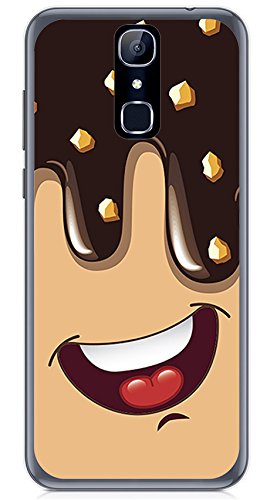 Tumundosmartphone Funda Gel TPU para CUBOT X18 diseño Helado Chocolate Dibujos