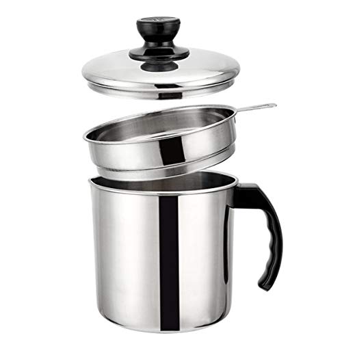 TuToy 1.3L Hogar Goteo Aceite Olla Grasa Tapa Filtro Contenedor Botella Herramientas De Cocina