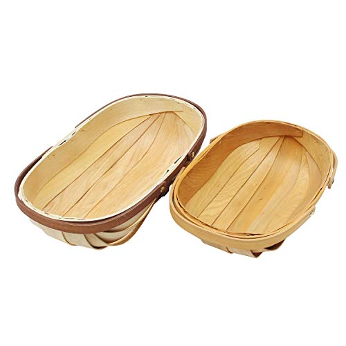 TuToy S/L De Madera Sussex Trug Garden Trugs Alimentos Frutas Verduras Cestas De Almacenamiento Hechas A Mano - S