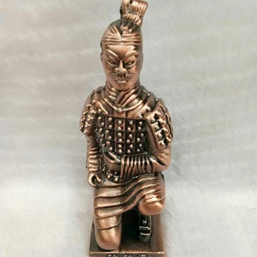 TWDYC Ejército de Terracota de Qin Guerreros de Terracota Figuras artesanías, Adornos de aleación, turísticos, Adornos Recuerdos