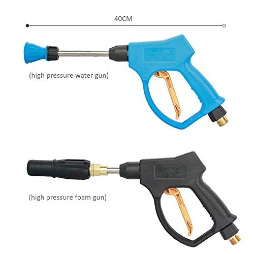 Tyld Conjunto De Combinación De Pistola De Espuma De Pistola De Agua Clara Cabezal De Espuma Fijo En Forma De Abanico Adecuado para Lavadora De Autoservicio